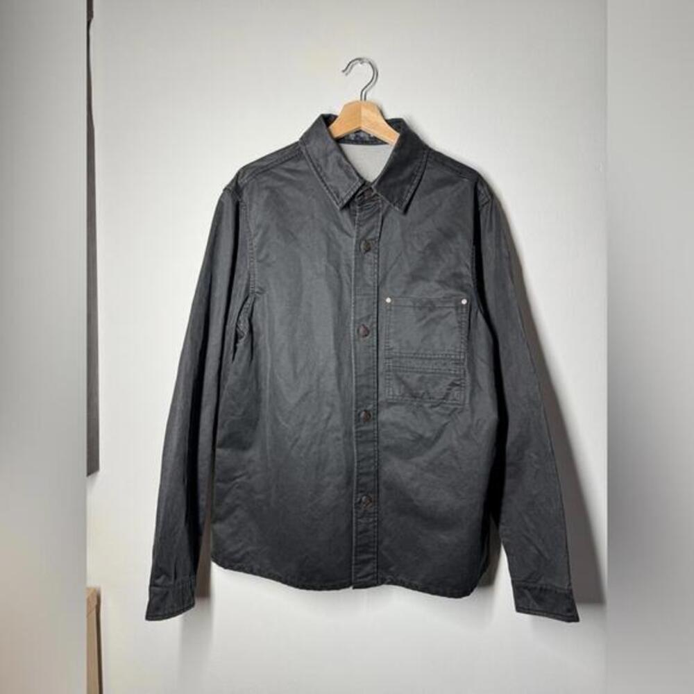 Zara Men's Black Casual Button-Up Shirt